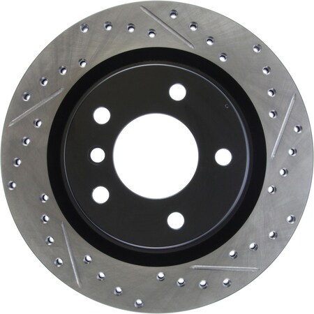 Centric Parts Sport Drilled/Slotted Brake Rotor, 127.34078L 127.34078L